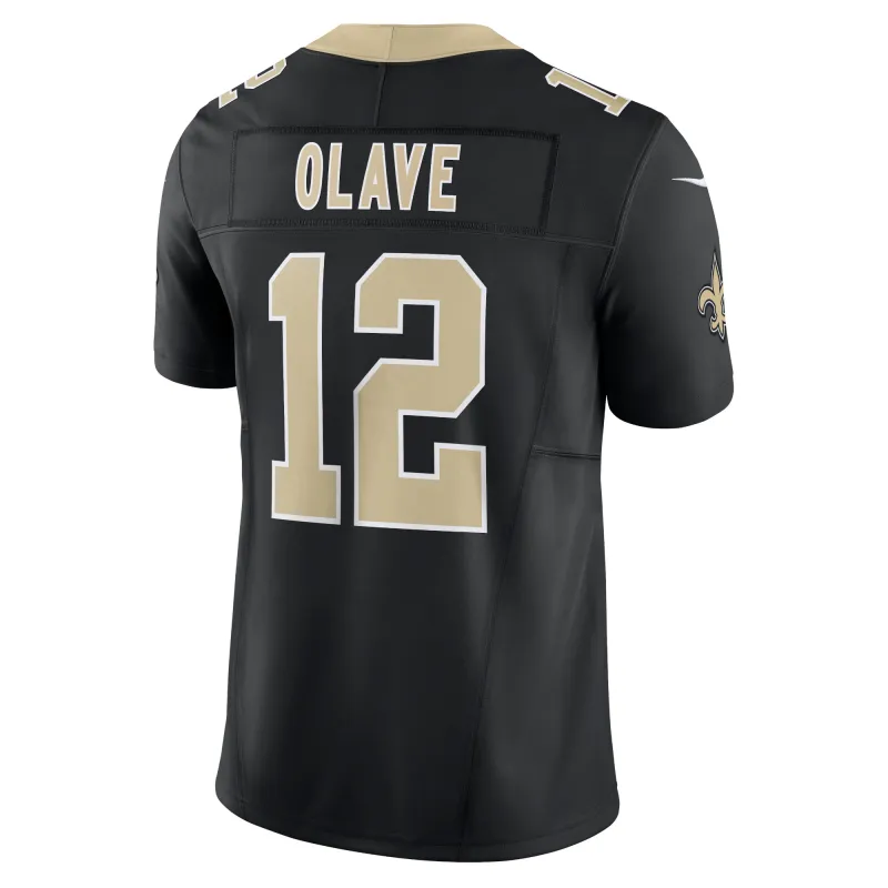 Men's New Orleans Saints Chris Olave Black Vapor F.U.S.E. Limited Jersey