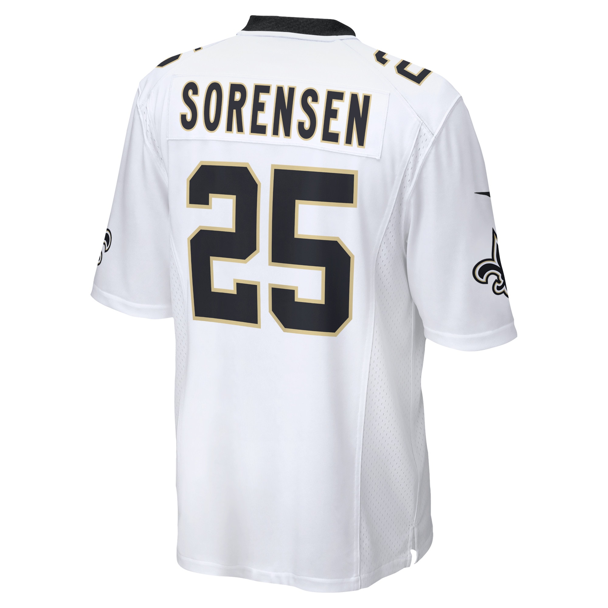 Men's New Orleans Saints Daniel Sorensen White Player Game Jersey