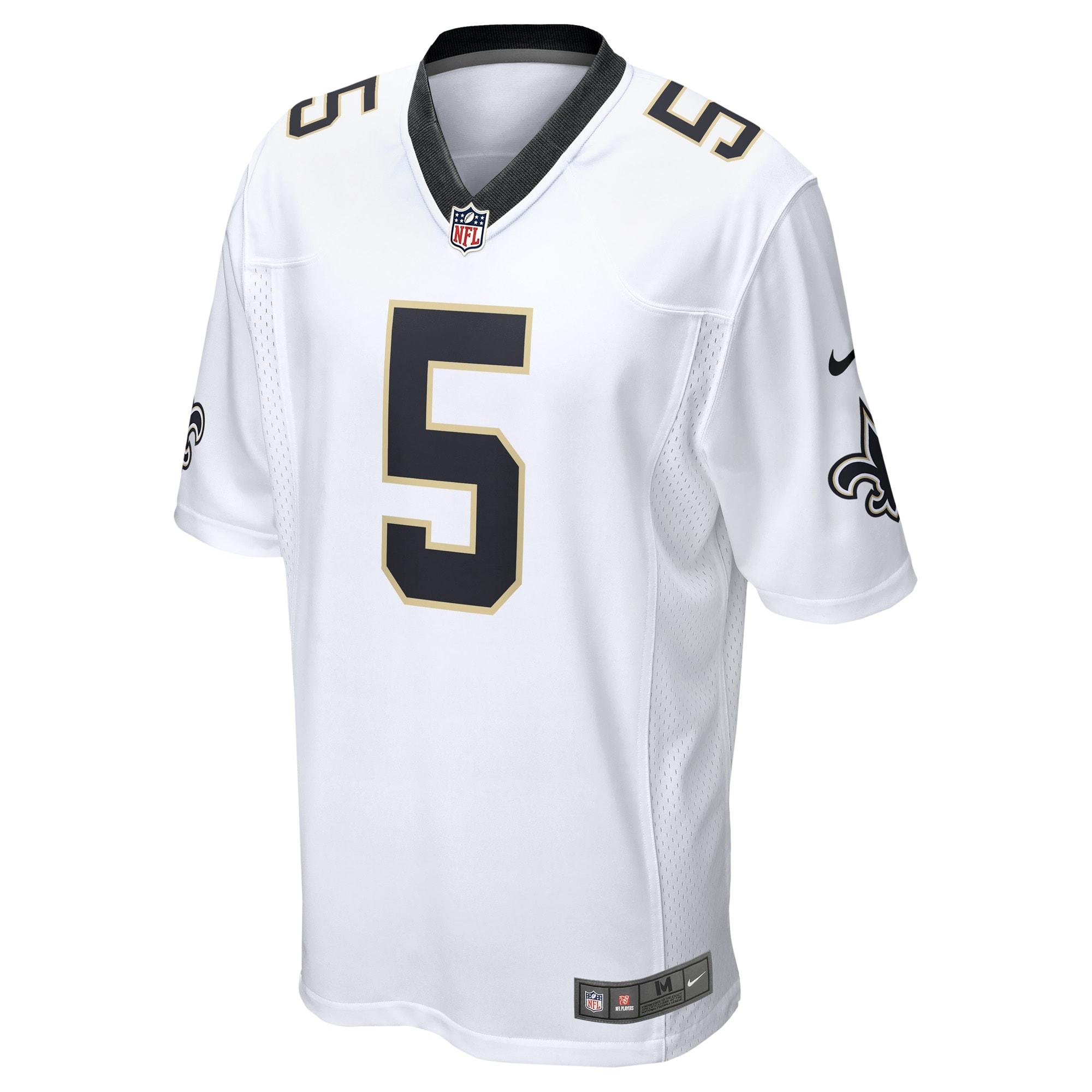 Men's New Orleans Saints Jarvis Landry White Player Game Jersey