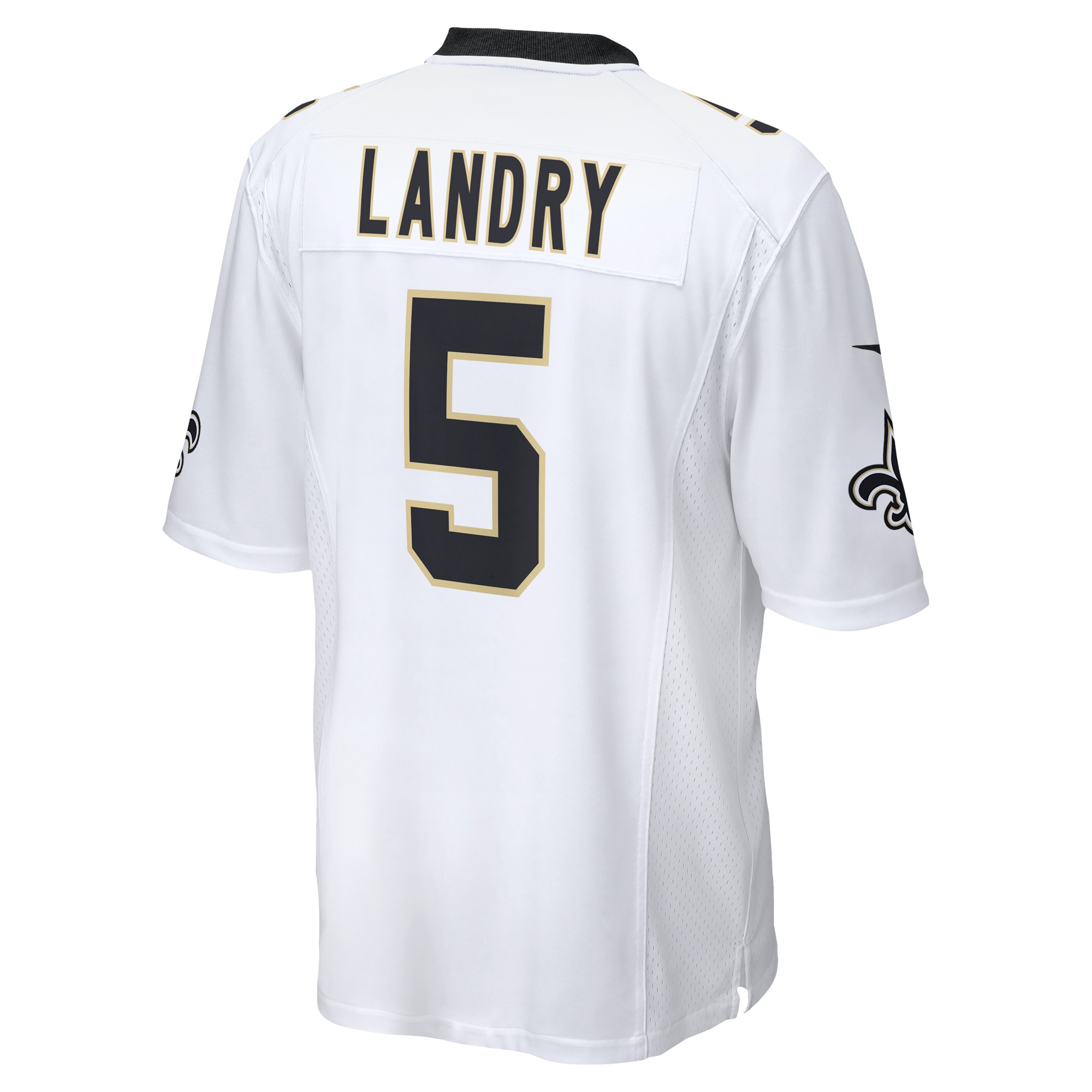 Men's New Orleans Saints Jarvis Landry White Player Game Jersey