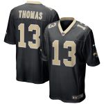 Men's New Orleans Saints Michael Thomas Black Team Color Game Jersey