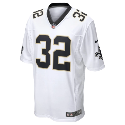 Men's New Orleans Saints Tyrann Mathieu White Game Jersey 02