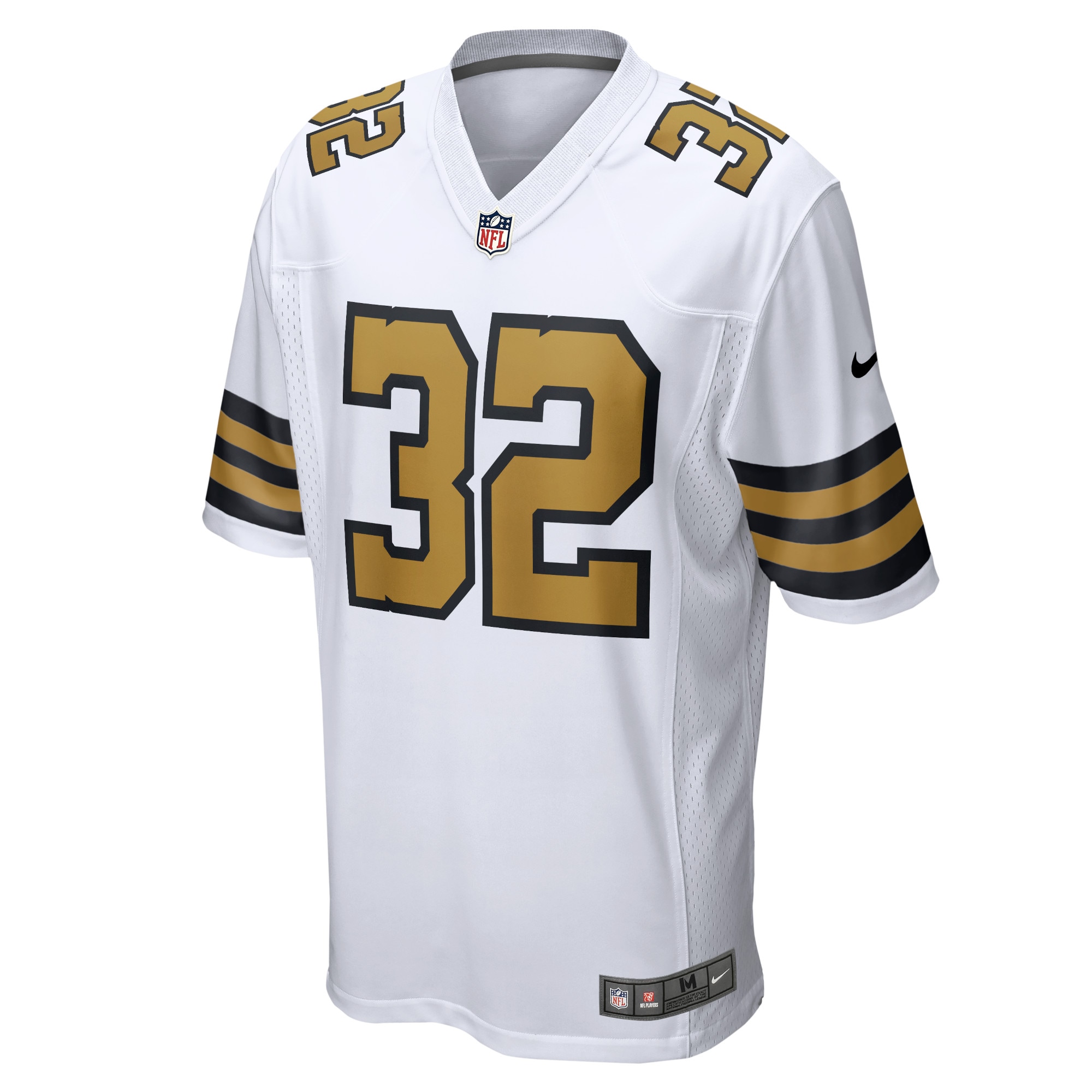 Men's New Orleans Saints Tyrann Mathieu White Player Game Jersey