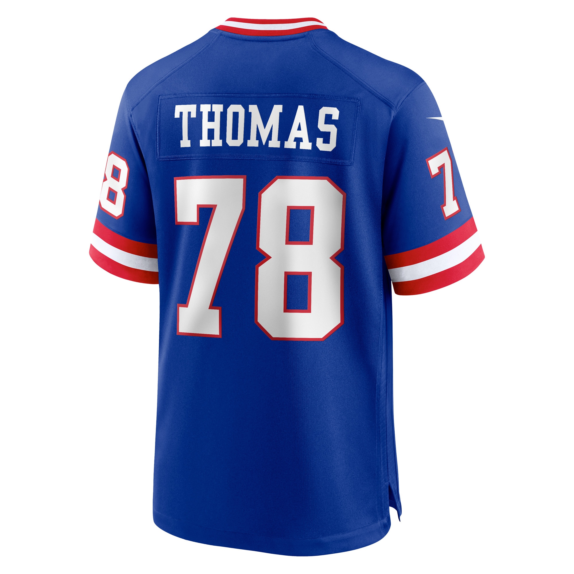 Men's New York Giants Andrew Thomas Royal Classic Player Game Jersey
