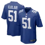 Men's New York Giants Azeez Ojulari Royal Game Jersey