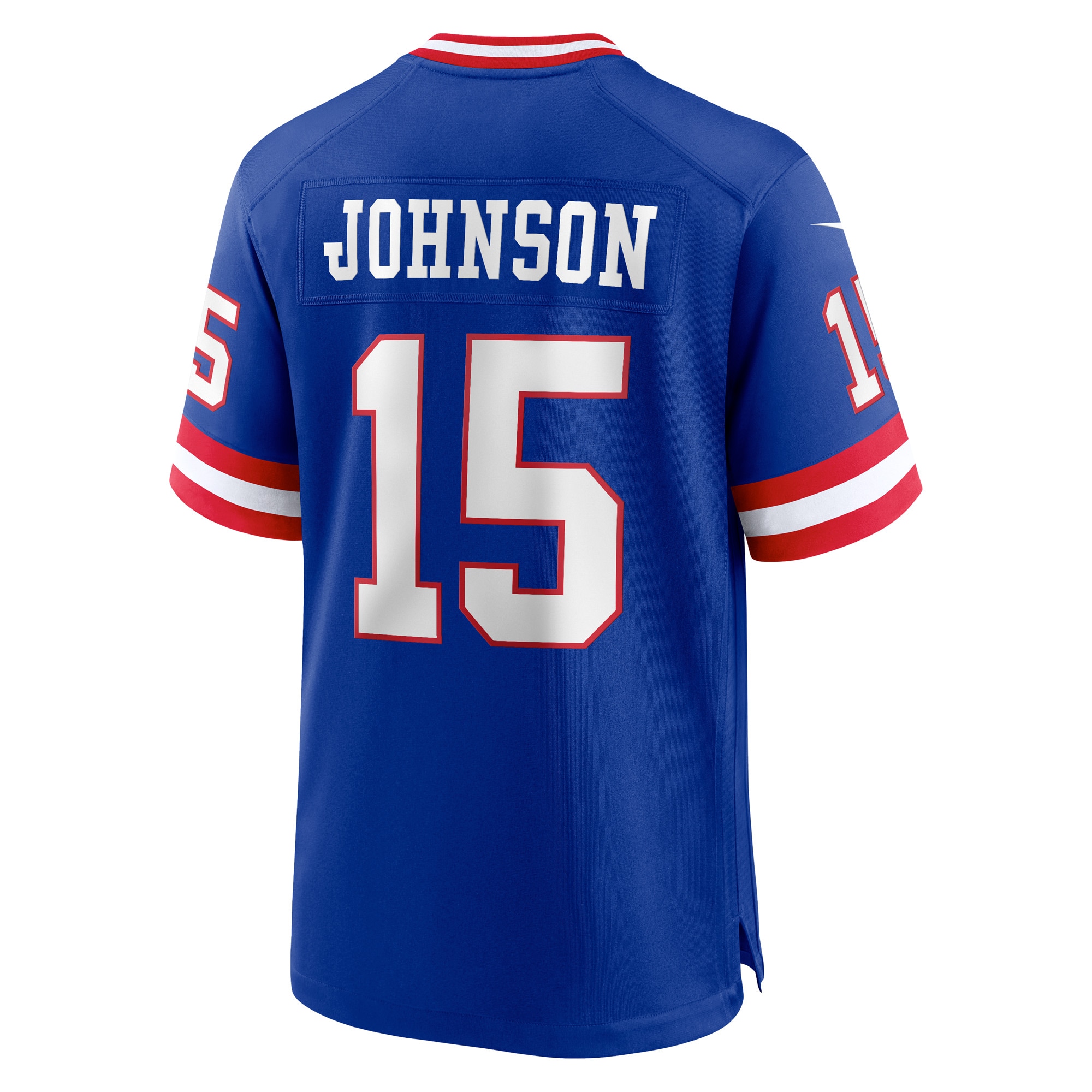 Men's New York Giants Collin Johnson Royal Classic Player Game Jersey