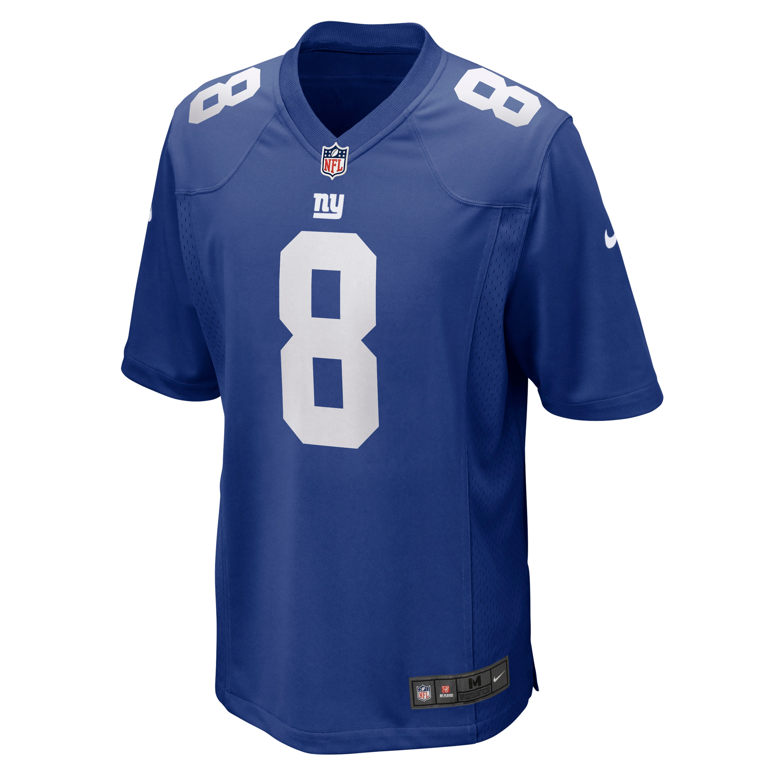 Men's New York Giants Daniel Jones Royal Game Jersey