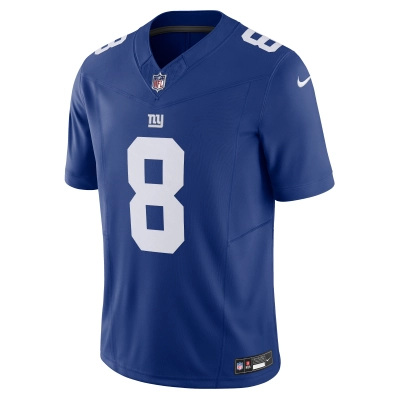 Men's New York Giants Daniel Jones Royal Vapor F.U.S.E. Limited Jersey 02