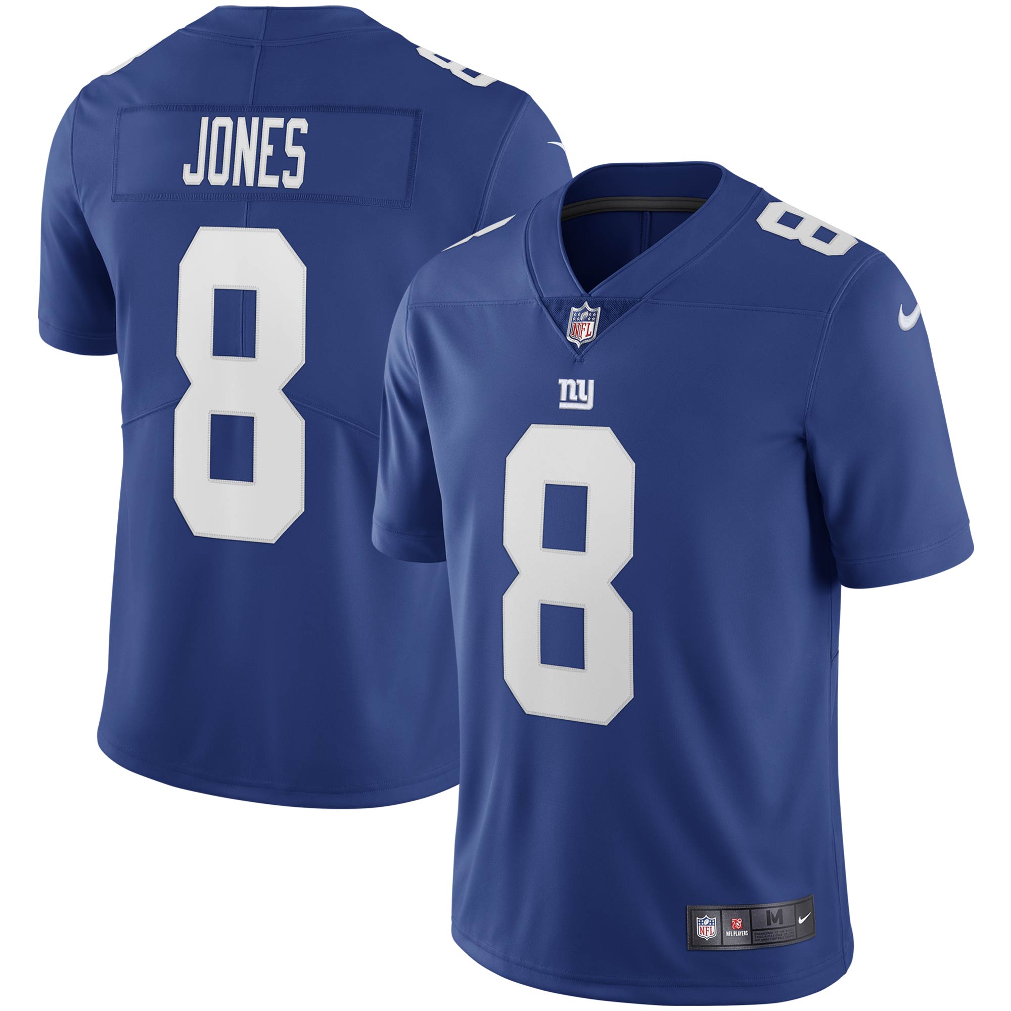 Men's New York Giants Daniel Jones Royal Vapor Limited Jersey