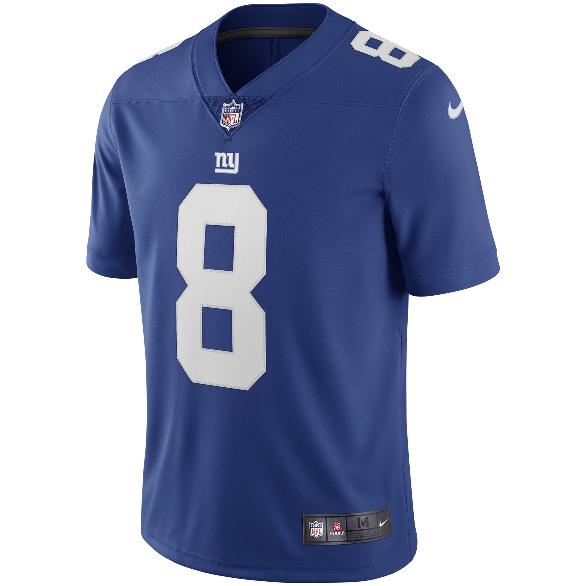 Men's New York Giants Daniel Jones Royal Vapor Limited Jersey