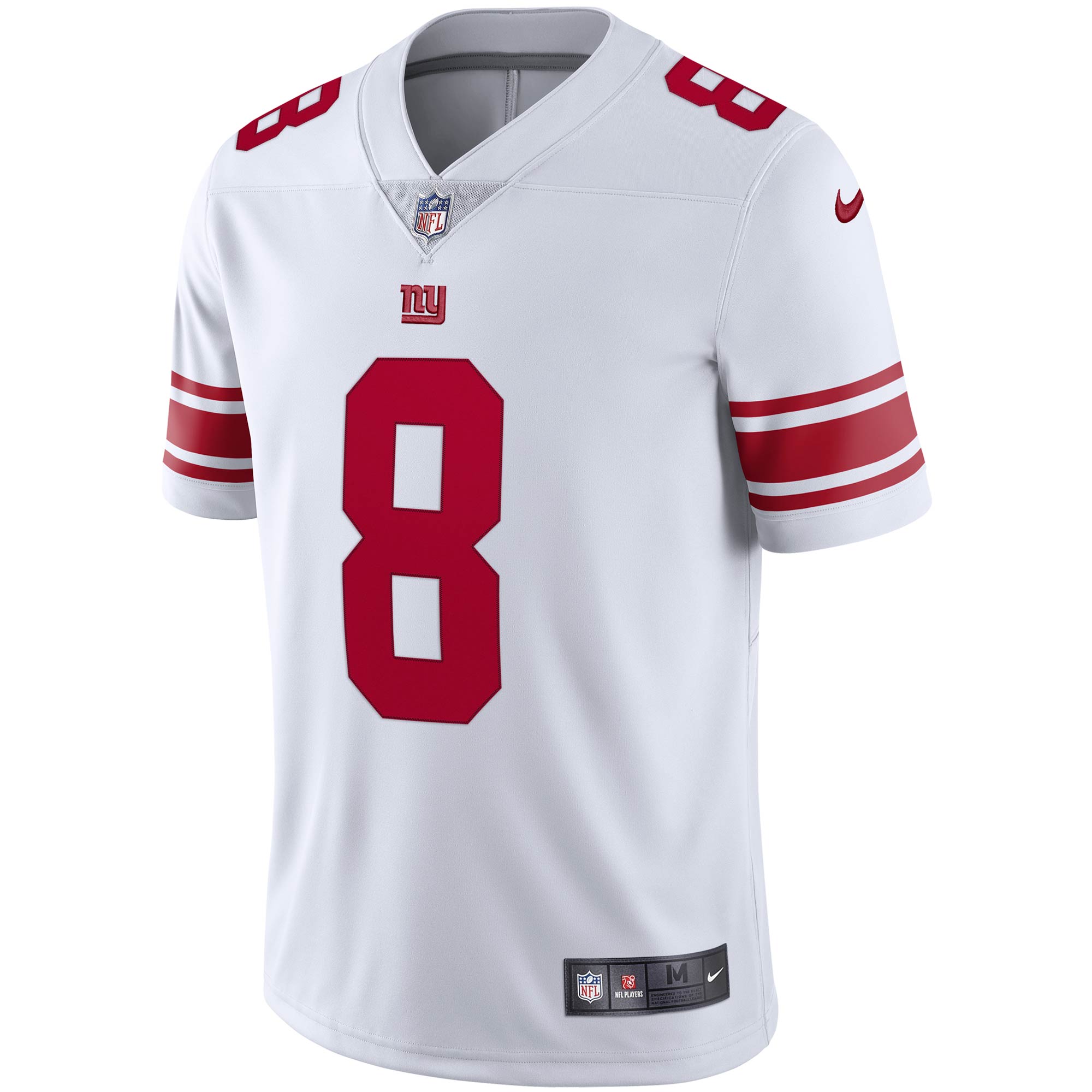 Men's New York Giants Daniel Jones White Vapor Limited Jersey