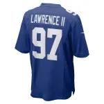 Men's New York Giants Dexter Lawrence II Royal Team Game Player Jersey
