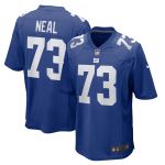 Men's New York Giants Evan Neal Royal Player Game Jersey