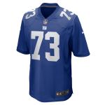 Men's New York Giants Evan Neal Royal Player Game Jersey