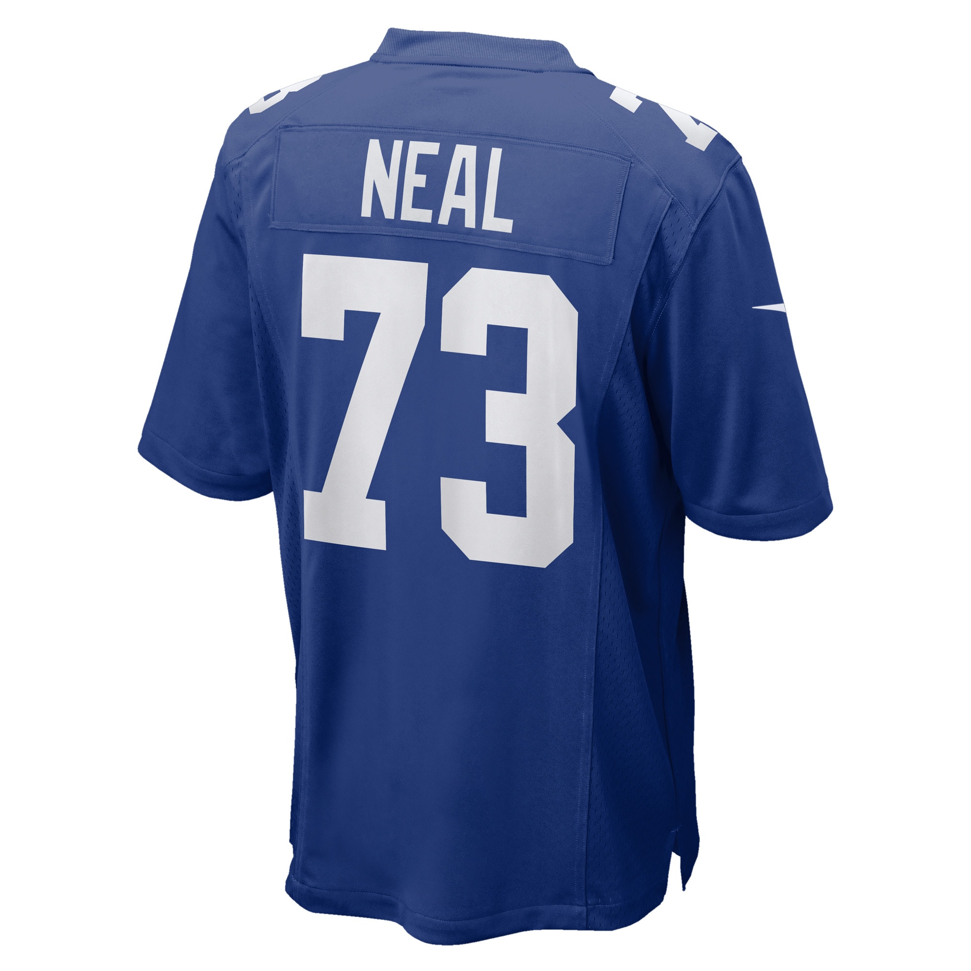 Men's New York Giants Evan Neal Royal Player Game Jersey