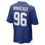 Men's New York Giants Henry Mondeaux Royal Game Player Jersey