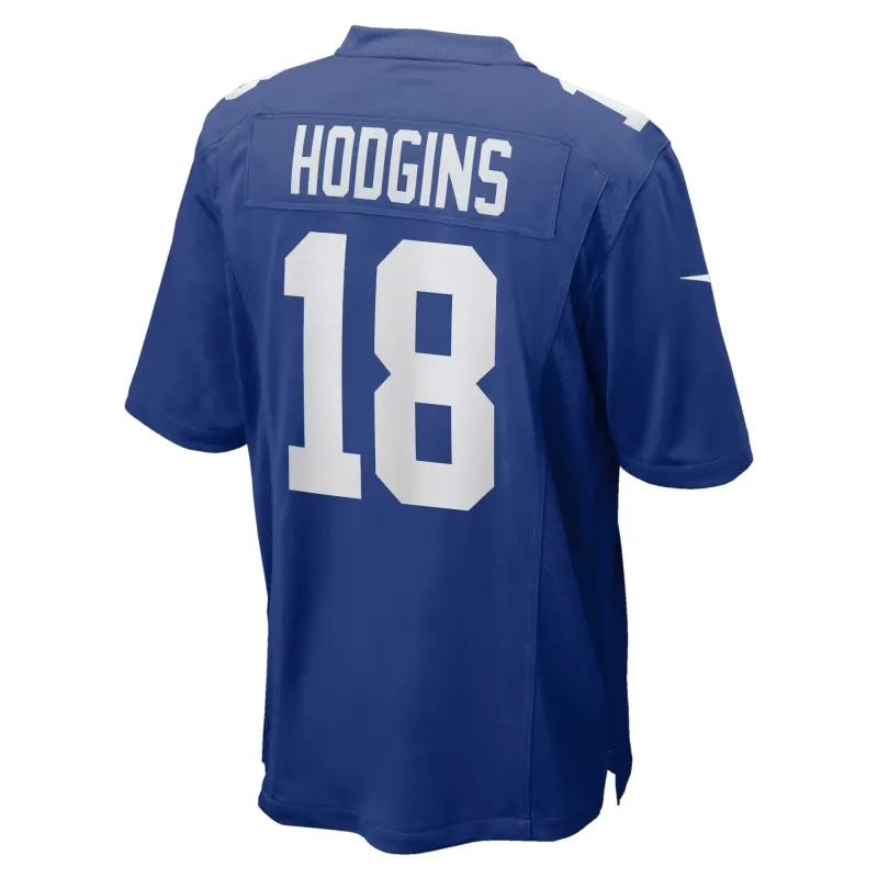 Men's New York Giants Isaiah Hodgins Royal Home Game Player Jersey