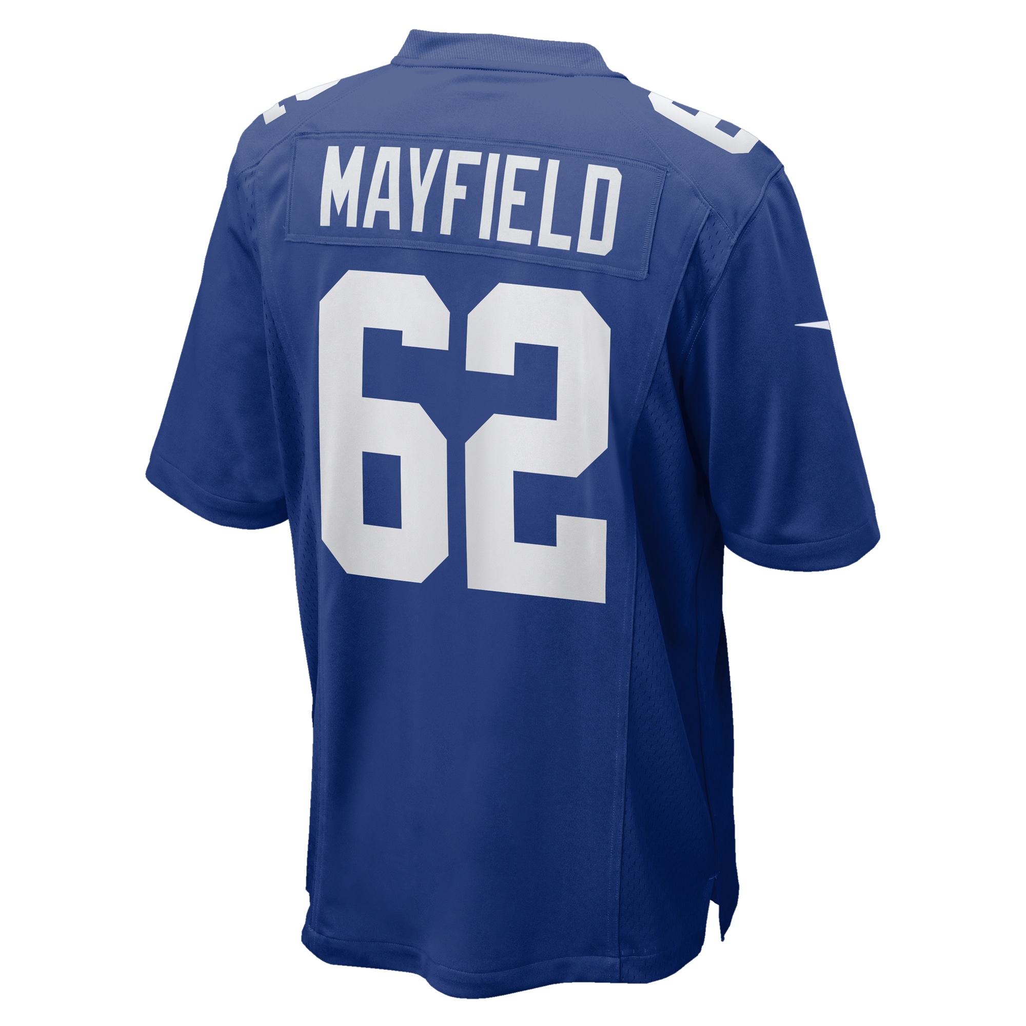 Men's New York Giants Jalen Mayfield  Royal Game Jersey