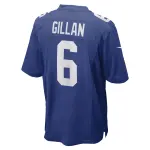 Men's New York Giants Jamie Gillan Royal Game Player Jersey