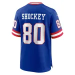 Men's New York Giants Jeremy Shockey Royal Classic Retired Player Game Jersey