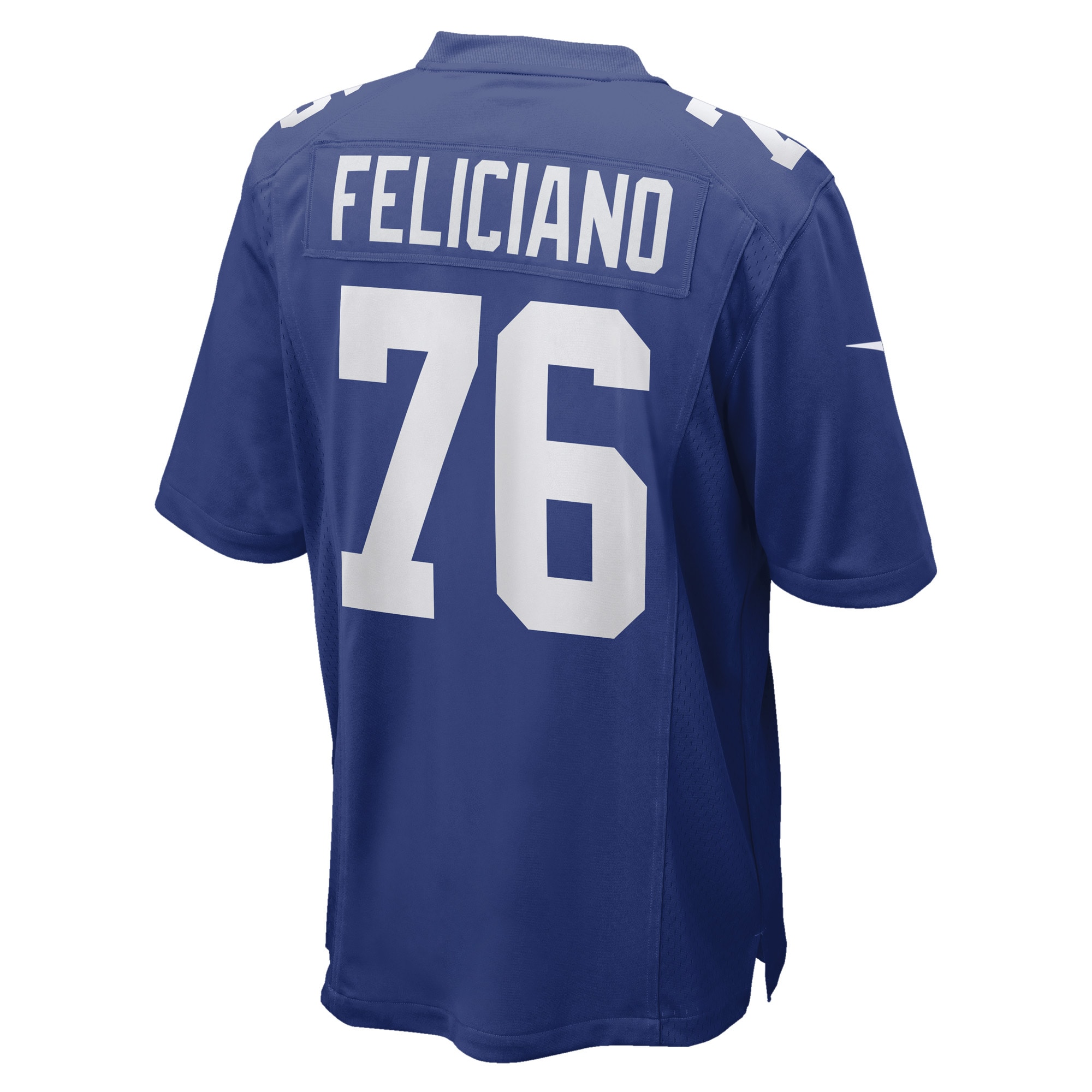 Men's New York Giants Jon Feliciano Royal Game Player Jersey