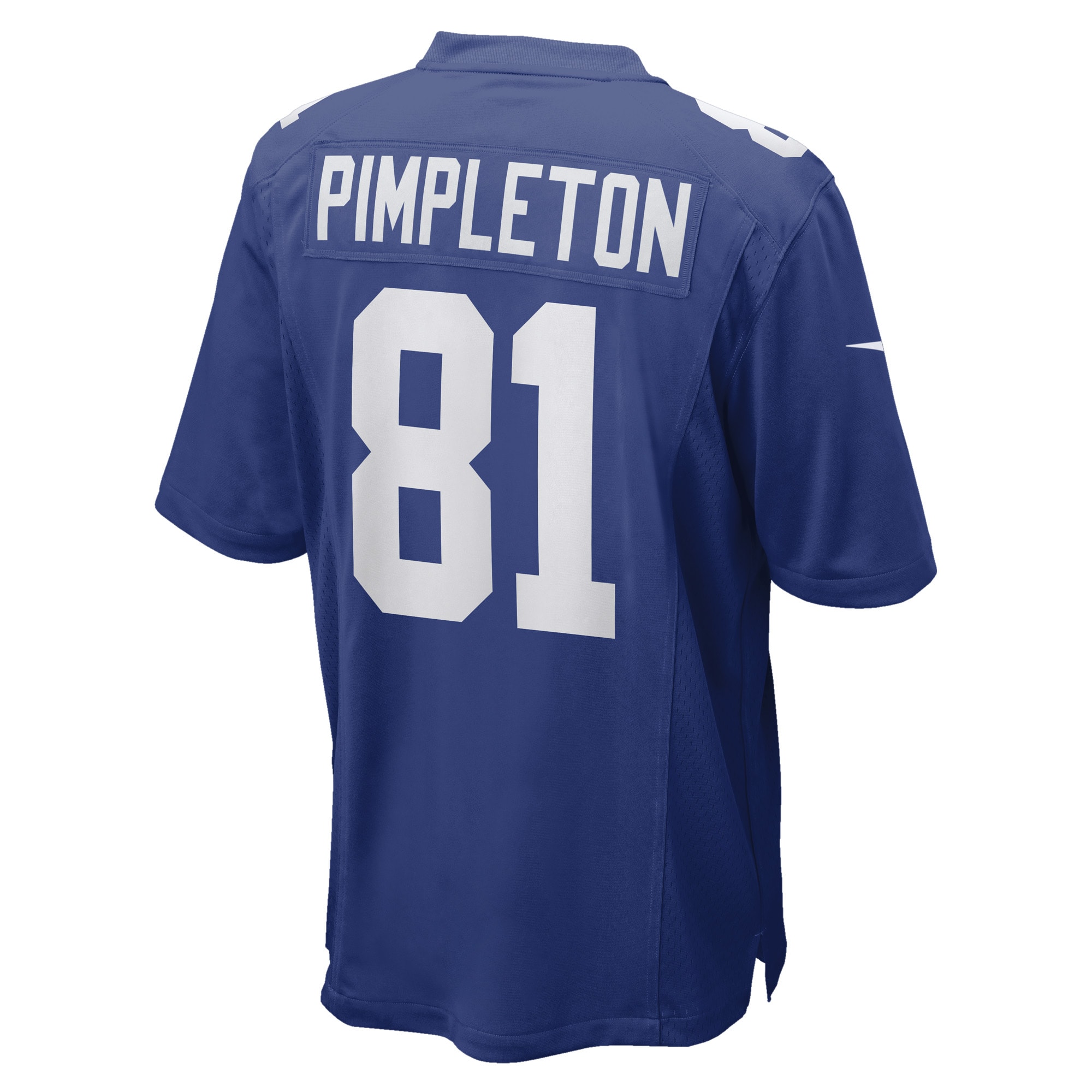 Men's New York Giants Kalil Pimpleton Royal Game Player Jersey