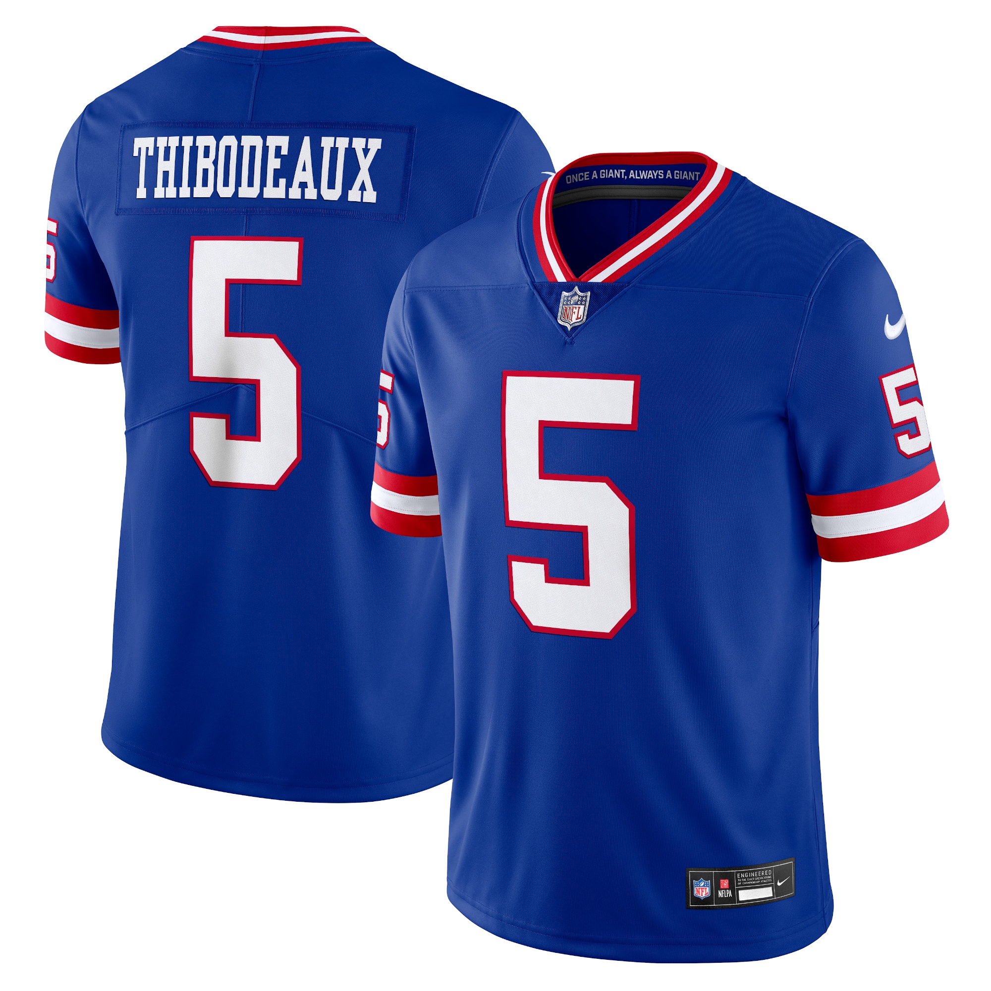 Men's New York Giants Kayvon Thibodeaux Royal Alternate Vapor Untouchable Limited Jersey