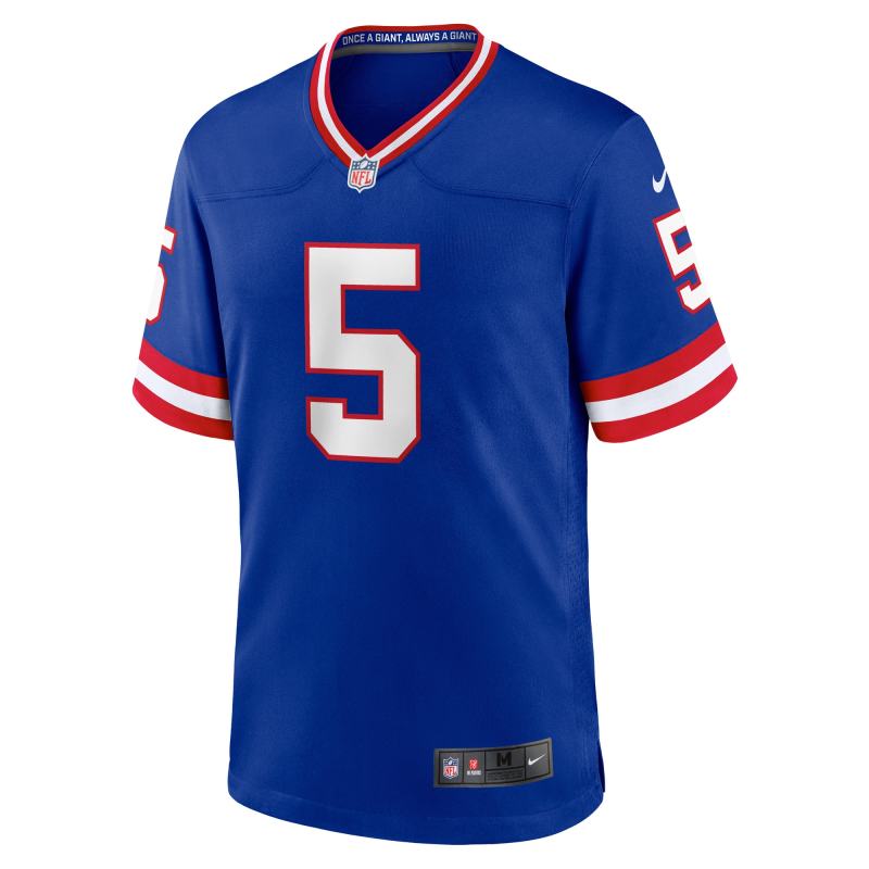 Men's New York Giants Kayvon Thibodeaux Royal Classic Player Game Jersey