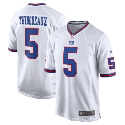 Men's New York Giants Kayvon Thibodeaux White Alternate Game Jersey 01