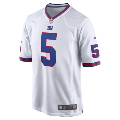 Men's New York Giants Kayvon Thibodeaux White Alternate Game Jersey 02