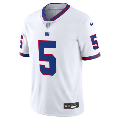 Men's New York Giants Kayvon Thibodeaux White Alternate Vapor Untouchable Limited Jersey 02