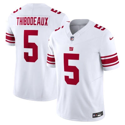 Men's New York Giants Kayvon Thibodeaux White Vapor F.U.S.E. Limited Jersey 01