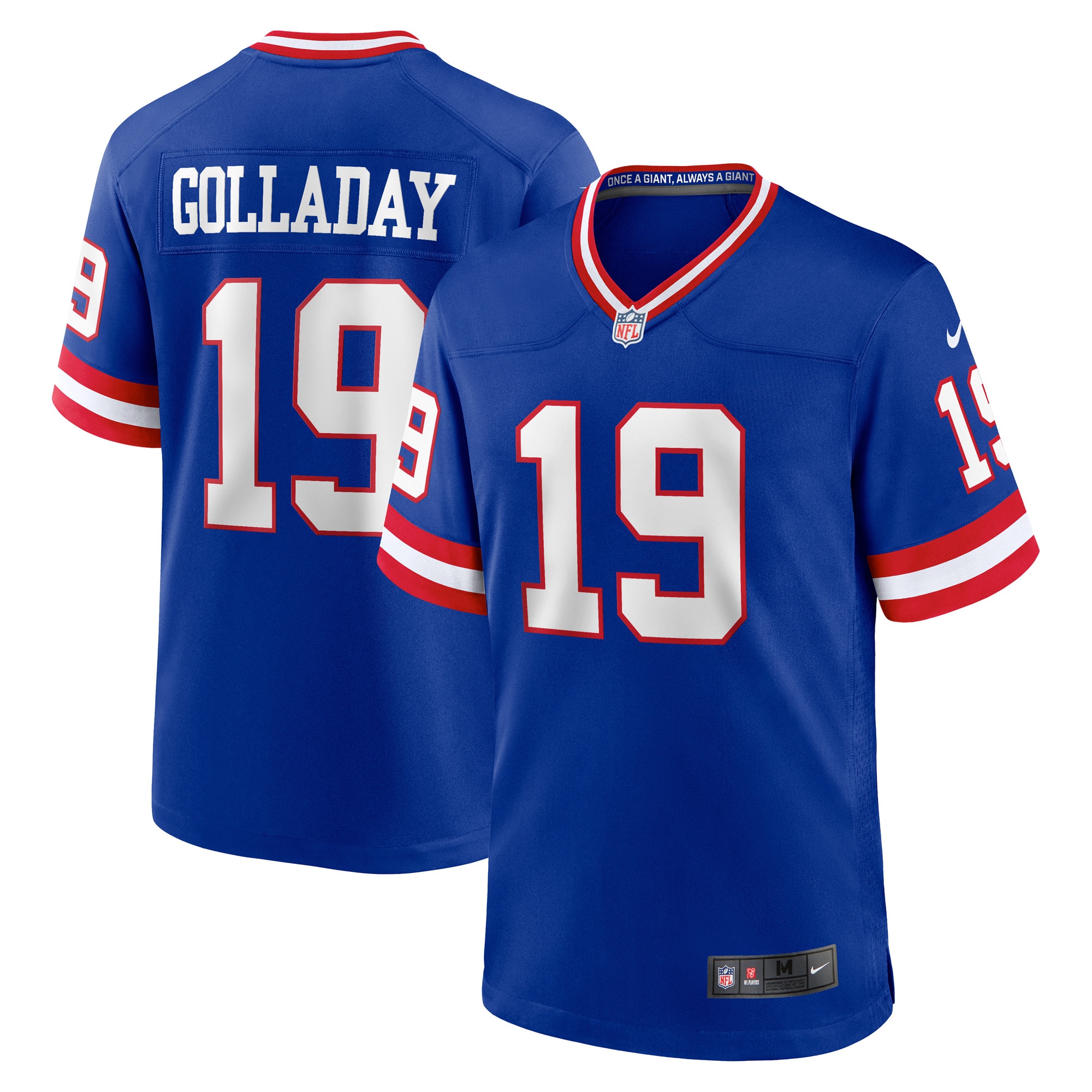 Men's New York Giants Kenny Golladay Royal Classic Player Game Jersey