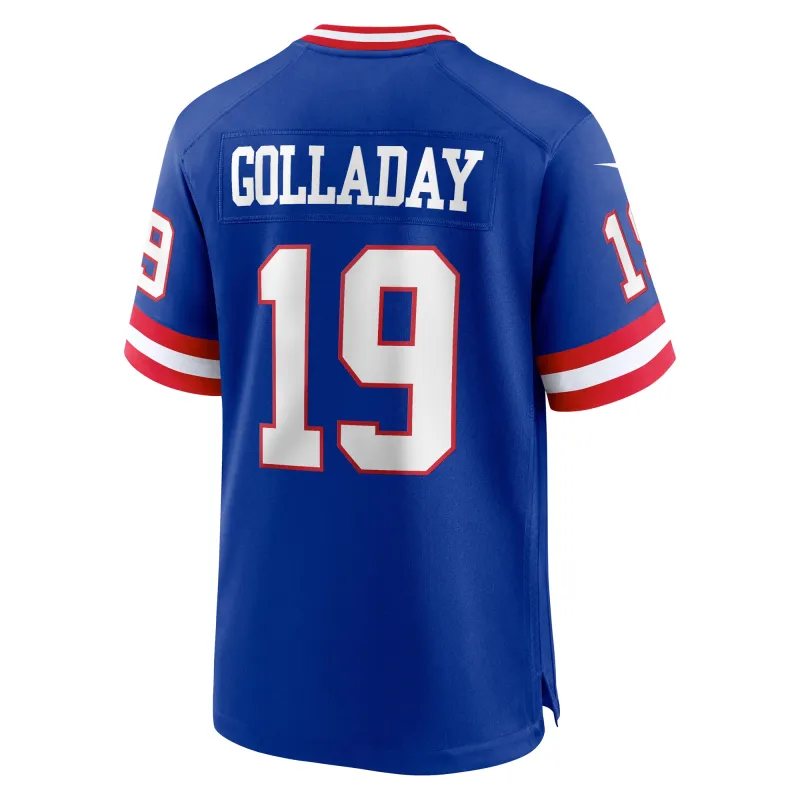Men's New York Giants Kenny Golladay Royal Classic Player Game Jersey