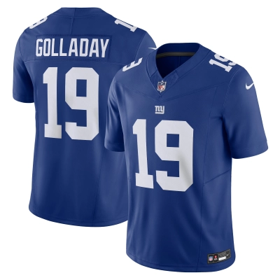 Men's New York Giants Kenny Golladay Royal Vapor F.U.S.E. Limited Jersey 01