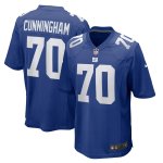 Men's New York Giants Korey Cunningham Royal Home Game Player Jersey