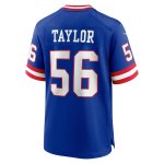 Men's New York Giants Lawrence Taylor Royal Classic Retired Player Game Jersey