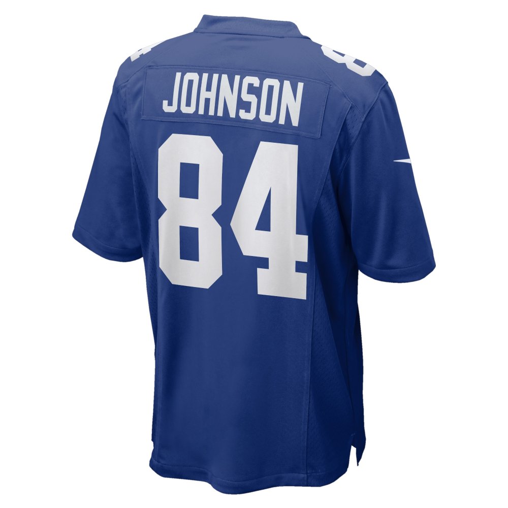 Men's New York Giants Marcus Johnson Royal Home Game Player Jersey