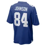 Men's New York Giants Marcus Johnson Royal Home Game Player Jersey