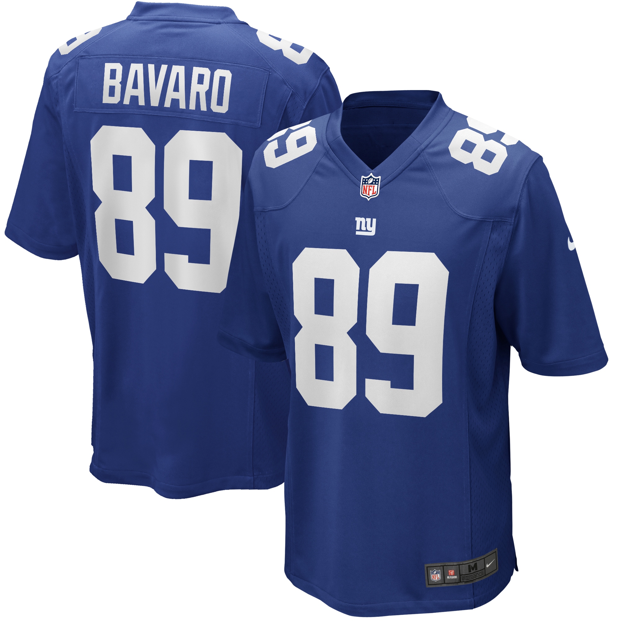 Men's New York Giants Mark Bavaro Royal Game Retired Player Jersey