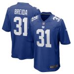 Men's New York Giants Matt Breida Royal Game Jersey