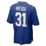 Men's New York Giants Matt Breida Royal Game Jersey