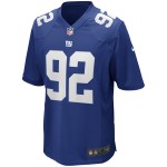 Men's New York Giants Michael Strahan Royal Game Retired Player Jersey
