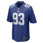 Men's New York Giants Nick Williams Royal Game Player Jersey