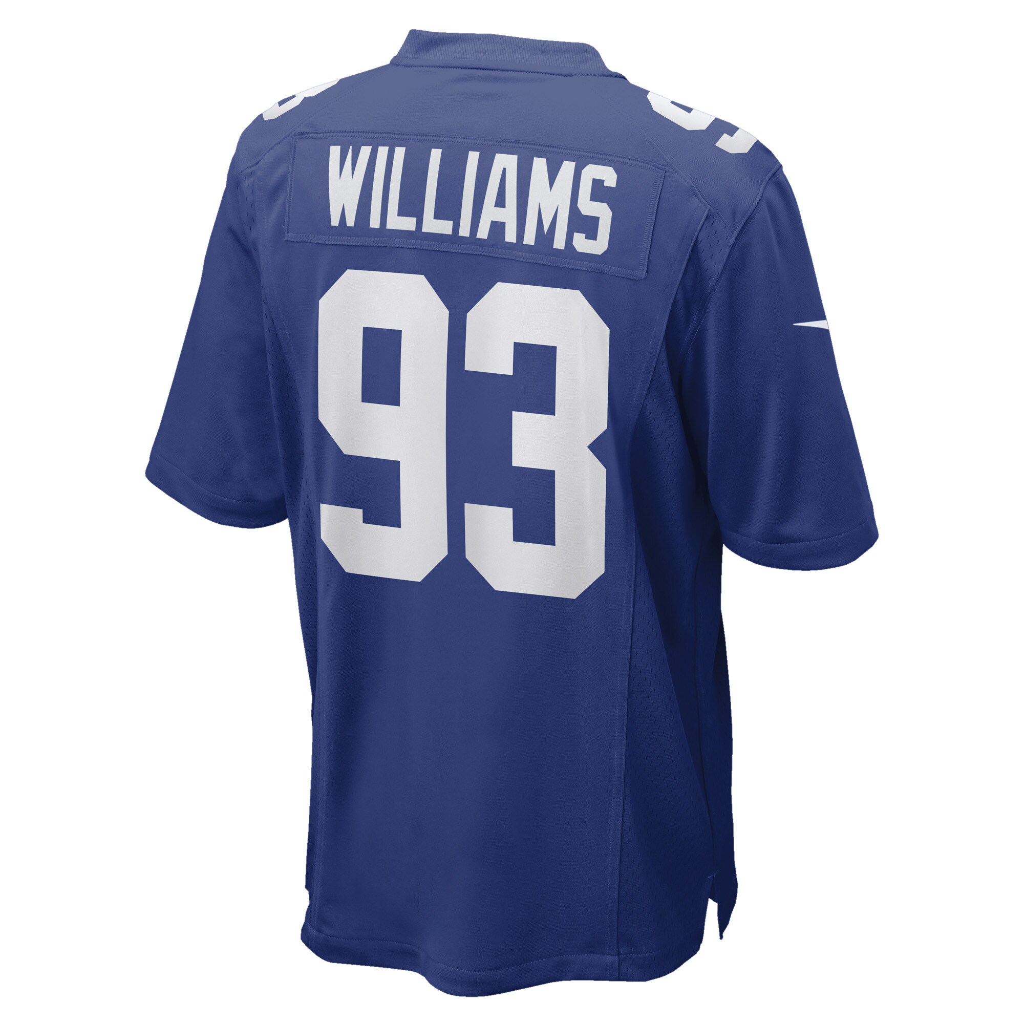 Men's New York Giants Nick Williams Royal Game Player Jersey