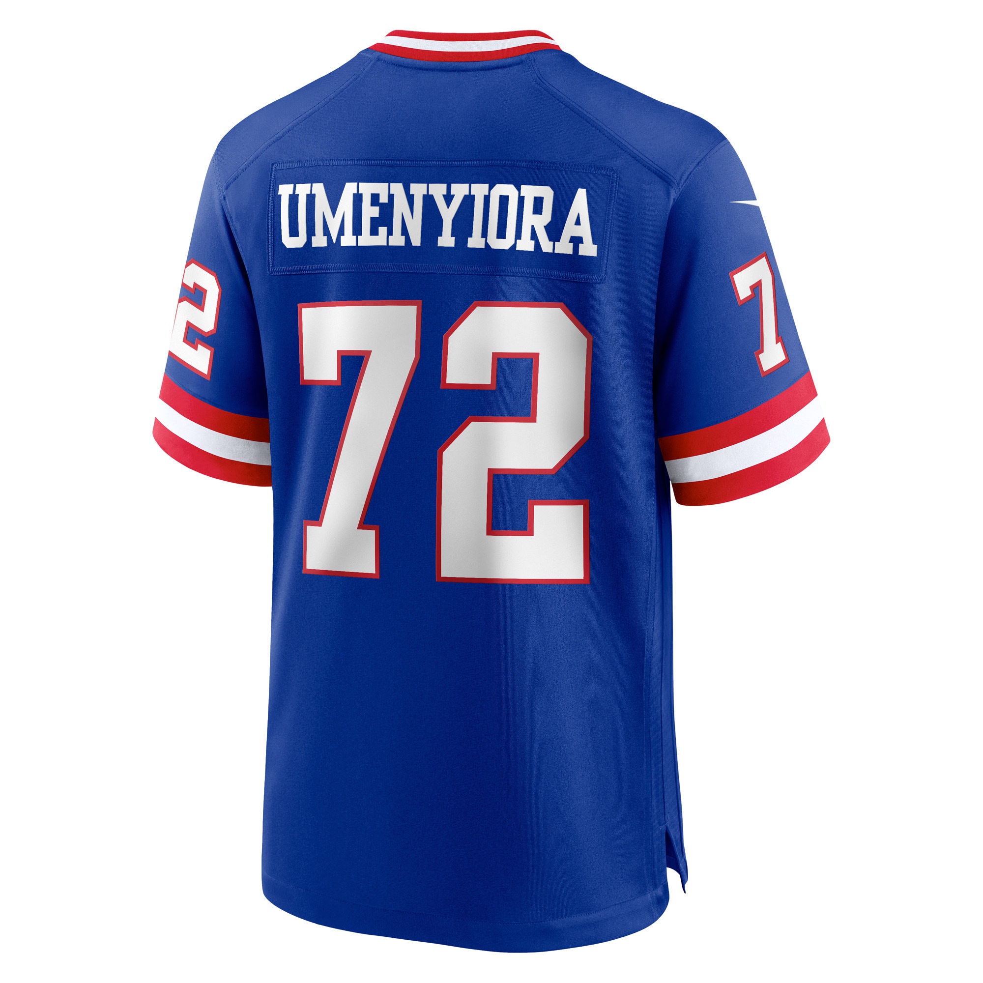 Men's New York Giants Osi Umenyiora Royal Classic Retired Player Game Jersey