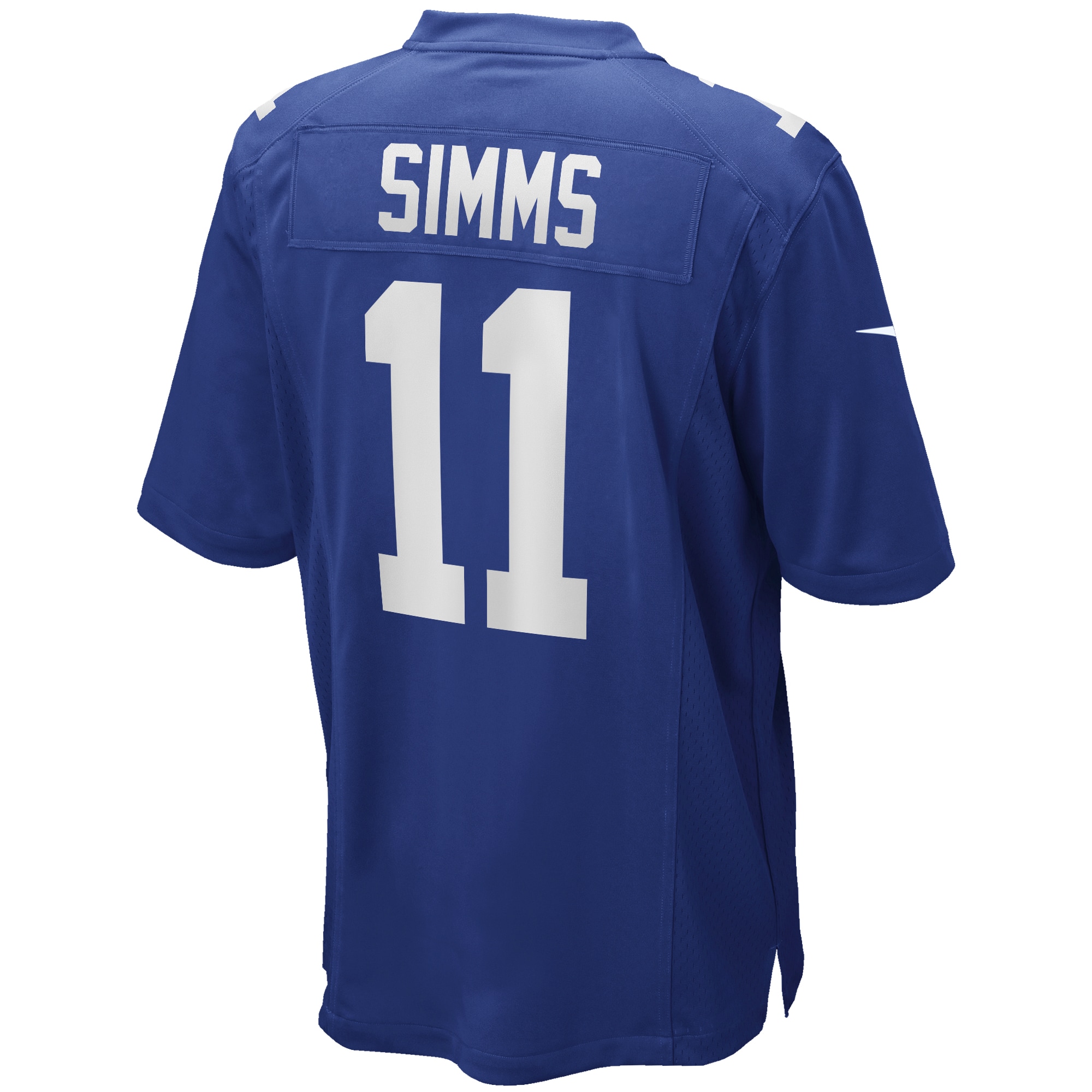 Men's New York Giants Phil Simms Royal Game Retired Player Jersey