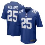Men's New York Giants Rodarius Williams Royal Game Player Jersey