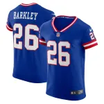 Men's New York Giants Saquon Barkley Royal Classic Vapor Elite Player Jersey