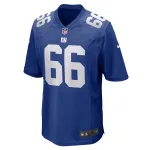 Men's New York Giants Shane Lemieux Royal Game Jersey